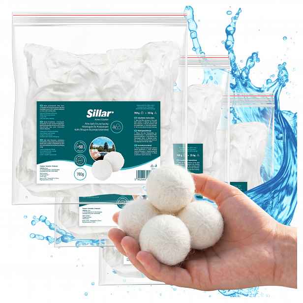 Filtrační kuličky do bazénu s pískovou filtrací 2,1 kg kuličky do bazénu vířivky