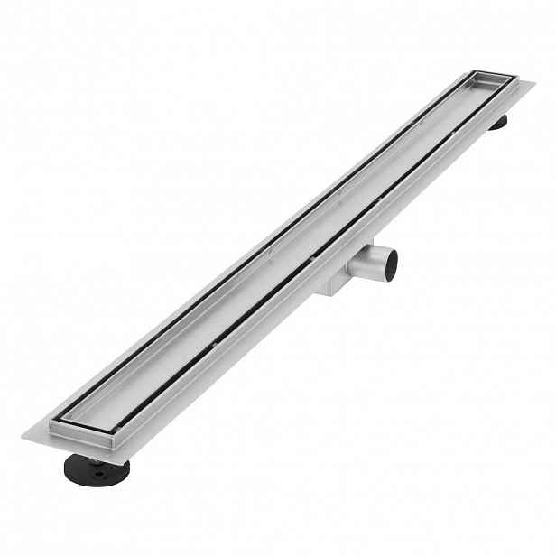 LuxeBath SPRCHOVÁ ŽLAB 100 cm stříbrná