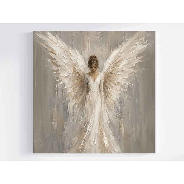Obraz Na Plátně Canvas Žena Anděl Náboženství Péče Ochrana Víra 50x50