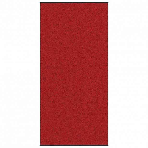 vidaXL Rohož Červená a černá 120 x 250 cm 100% polyamid