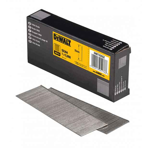 DeWALT - Hřebíky 1,25x35 mm, 5000 ks DNBT1835SZ