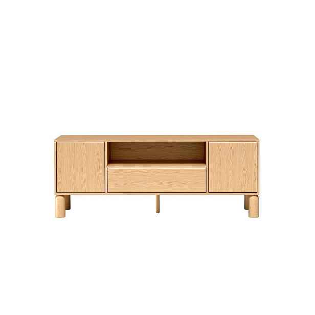 MASSENO TV STOLEK SABBIA, 160/61,2/40,6 cm, dekor dub