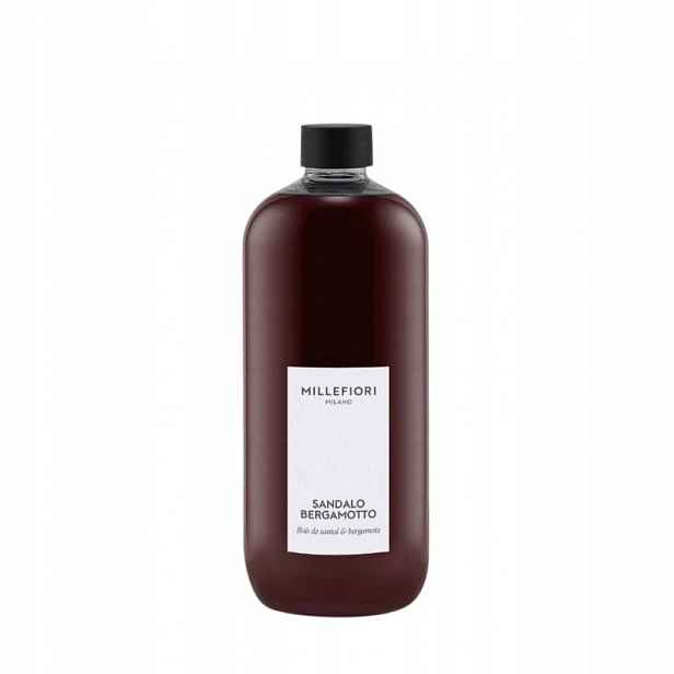 Sandalo Bergamotto Millefiori náplň 500 ml do vonných difuzérů