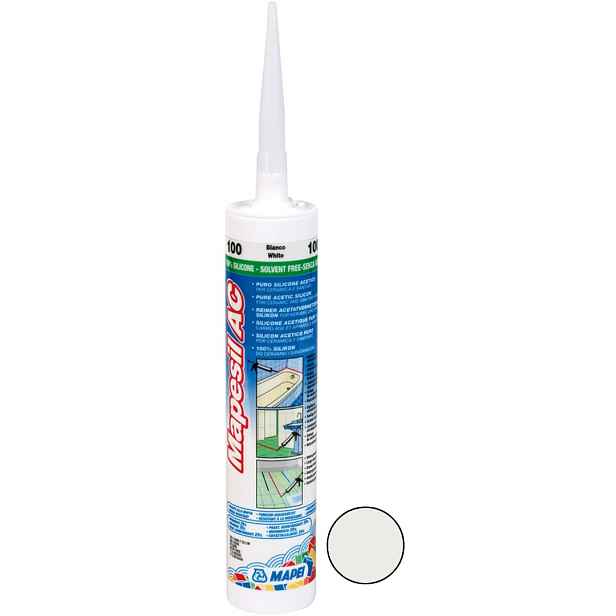 Tmel silikonový Mapei Mapesil AC 103 měsíční bílá 310 ml