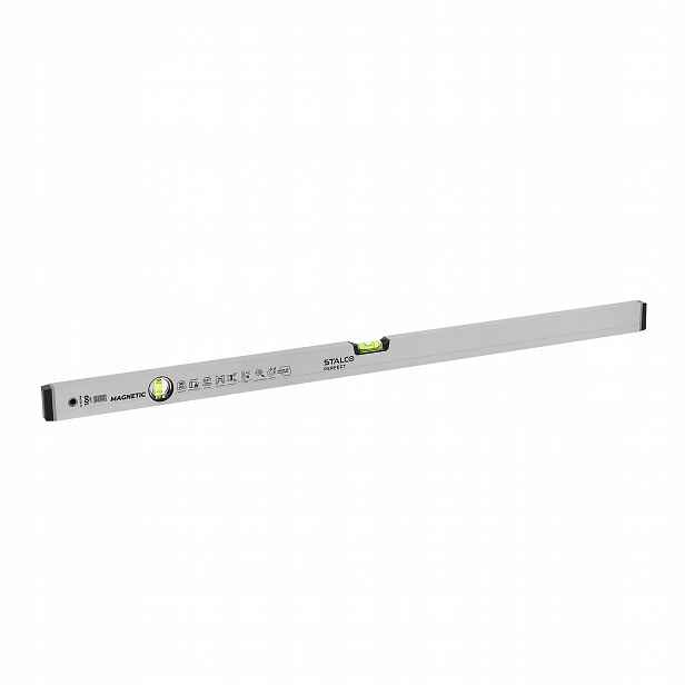Vodováha Hliníková Eloxovaná S Magnetem 100 CM Stalco 1 m