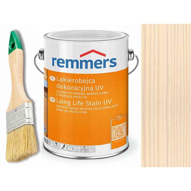 Dauerschutz-Lasur Uv Remmers Bílý 2,5 L 2235