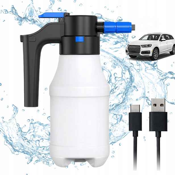 Elektrický Tlakový Postřikovač O Objemu 1,5 L, Rozprašovač Pěny