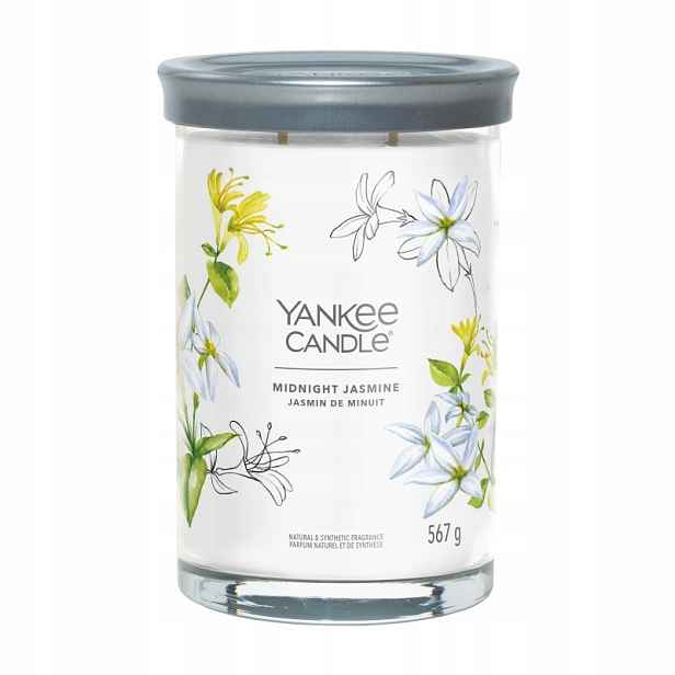 Midnight Jasmine Yankee Candle Signature svíčka tumbler se dvěma knoty