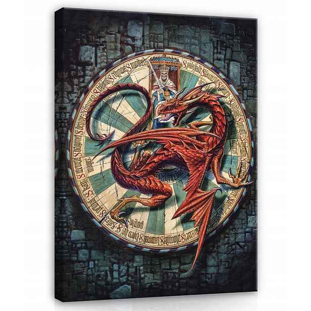 Obraz Na Plátně Canvas 40x60 Alchemy Gothic Mystery Of The Round Table