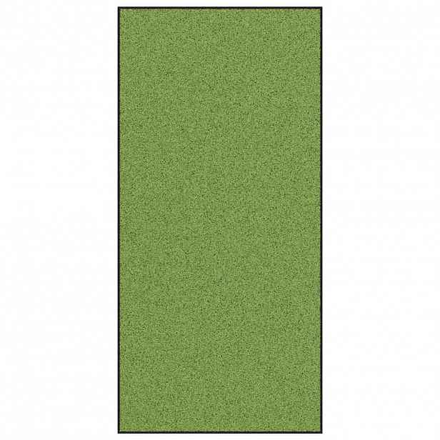 vidaXL Rohož Zelená a černá 120 x 250 cm 100% polyamid