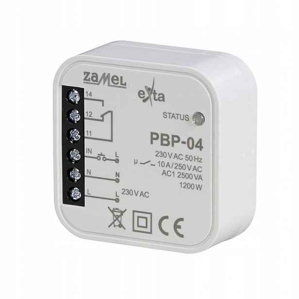 Bistabilní relé 230V PBP-04 Zamel