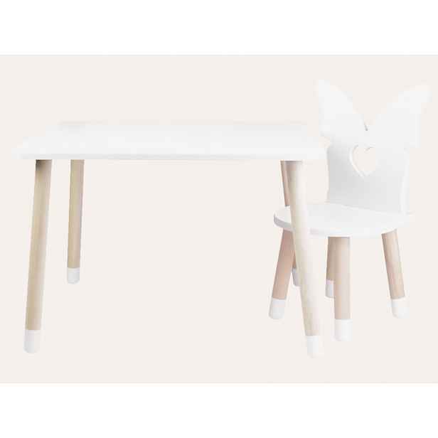 ELIS DESIGN Dětský stůl a židle Motýlek, stůl + 2 židle - BAZAR
