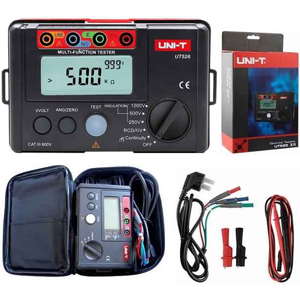 Multifunkční měřič pro elektrikáře Uni-T UT526
