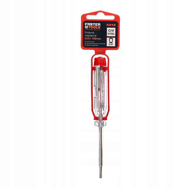 Faster Tools Zkoušečka napětí 230 V 145, 25 ks