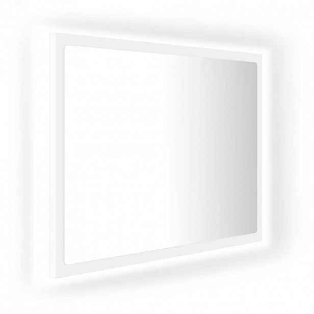 vidaXL LED koupelnové zrcadlo bílé 60 x 8,5 x 37 cm akrylové