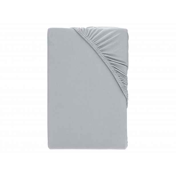 Livarno® Žerzejové napínací prostěradlo, 180-200 x 200 cm (modrá)