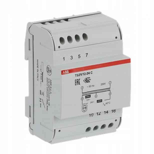 Abb Bezpečnostní oddělovací transformátor Ts 25/12-24 C
