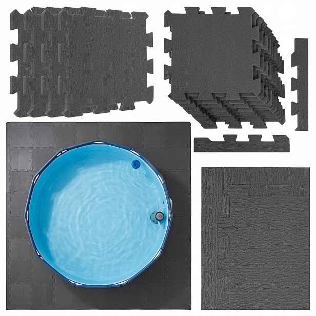 Podložka pod matrace Ochranná Podložka Puzzle Pe Chem 32,5x32,5x1 cm