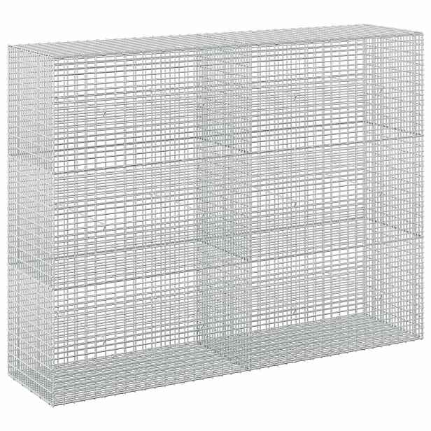 vidaXL Gabion s drátem 5 mm a síťkou 5x2,5 cm 200x50x150 cm