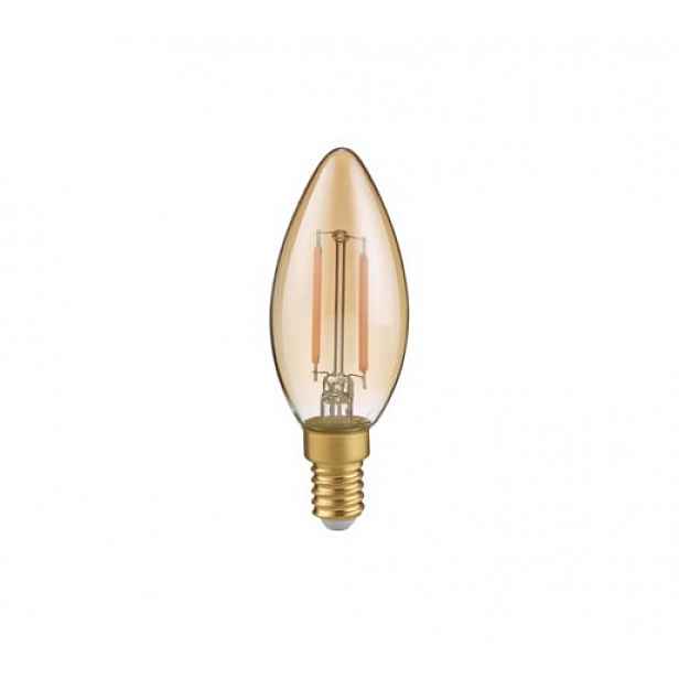 LED žárovka Trio Kerze amber 989-3279