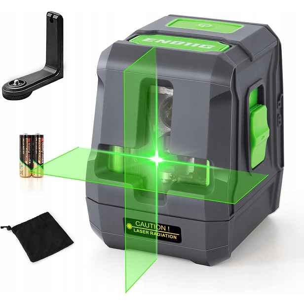 Samonivelační Laser Křížový Vertikální Horizontální Magnetický Vodováha