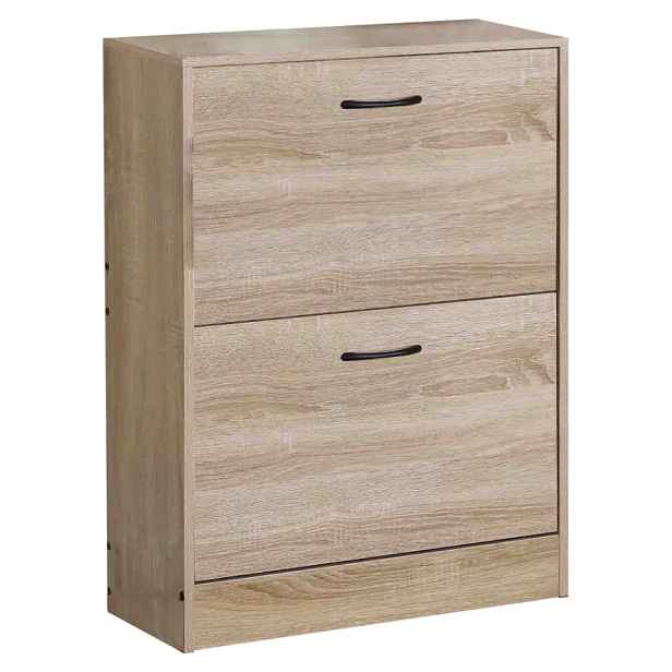 Tempo Kondela Výklopný botník BOTNIX - dub