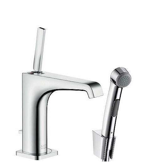 Umyvadlová baterie Hansgrohe Axor Citterio E s bidetovou sprškou chrom 36130000