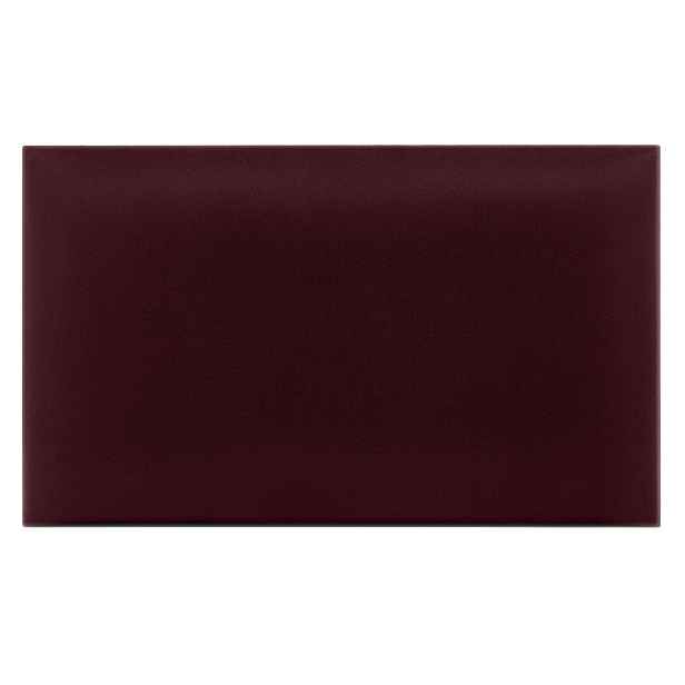 Čalouněný nástěnný panel různé rozměry x šířka 30 cm vínová obdélník MyBestHome Rozměr: 70x30 cm