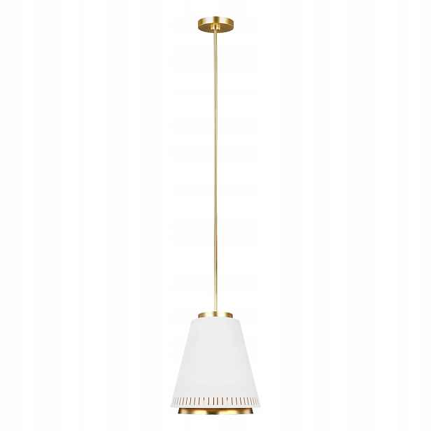 Feiss Závěsná lampa Carter 1xE27 60W mosazně-zlatá IP20
