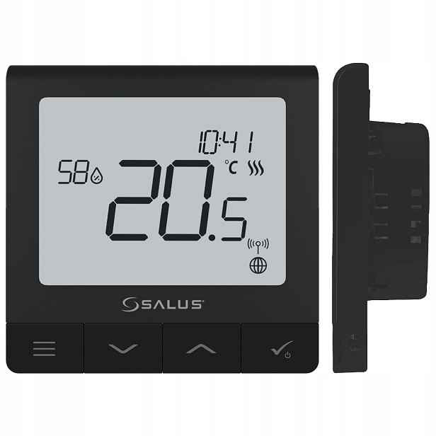 Drátový Podomítkový Regulátor Teploty Salus SQ610 Iltc