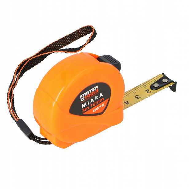 Faster Tools Svinovací metr 3 m x 16 mm, 25 ks
