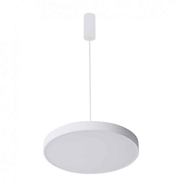 Orbitální závěsná lampa Bílá Moderní kulatá Led 60W 4000K 3600lm IP20