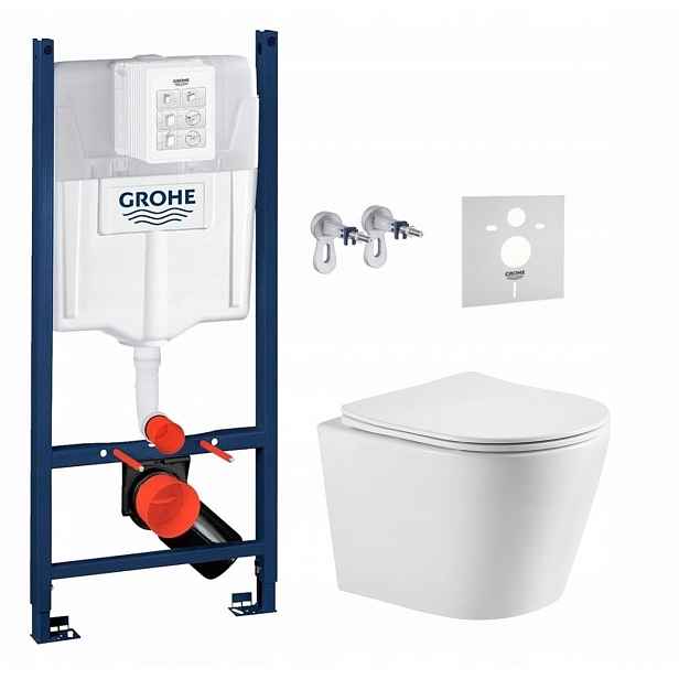 Podomítkový Wc set Stelaz Grohe Wc mísa Tornado Imprese