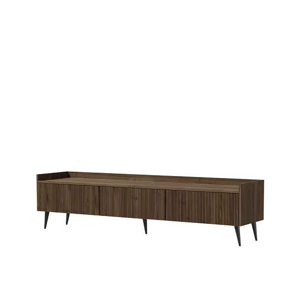 TV stolek 180 cm na nožičkách s frézovanými čely (Ademo REG5 180)