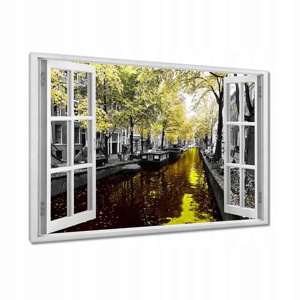 Obrazy 90x60 Nizozemsko Amsterdam