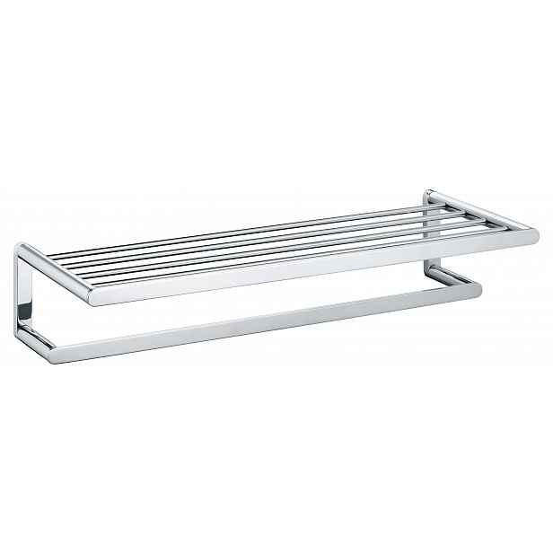 Keuco Elegance - Polička s držákem ručníků, délka 62 cm, chrom 11675010000