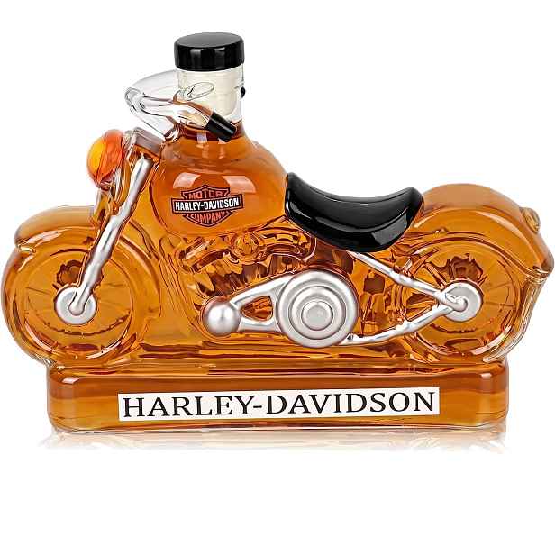 Karafa na whisky a likérovou vodu Motocykl 350 ml Skleněná láhev jako Dárek