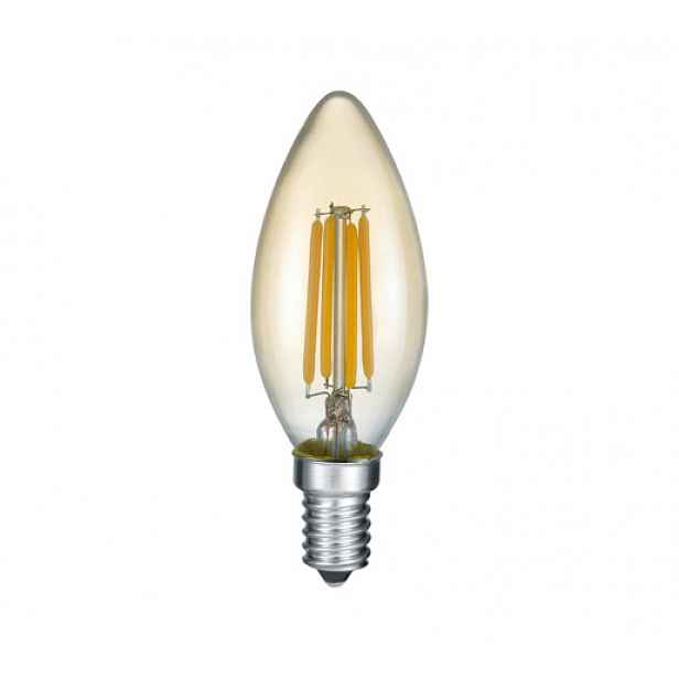 LED žárovka Trio Kerze amber 989-479