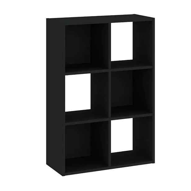 Casarredo Regál 6P CARINO - černá