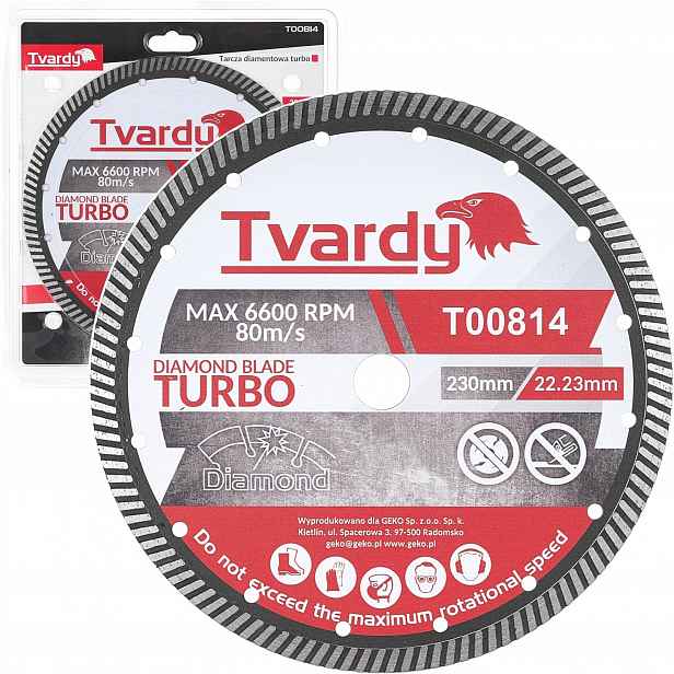 Diamantový Kotouč Turbo Pro Asfalt Kámen T00814 Tvardy 230 mm