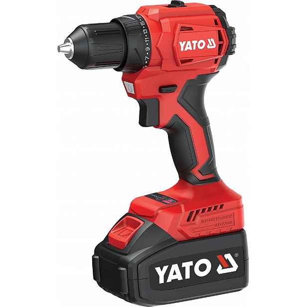 Aku Vrtačka 18V (2AH,45NM,BL) Yato YT-827788