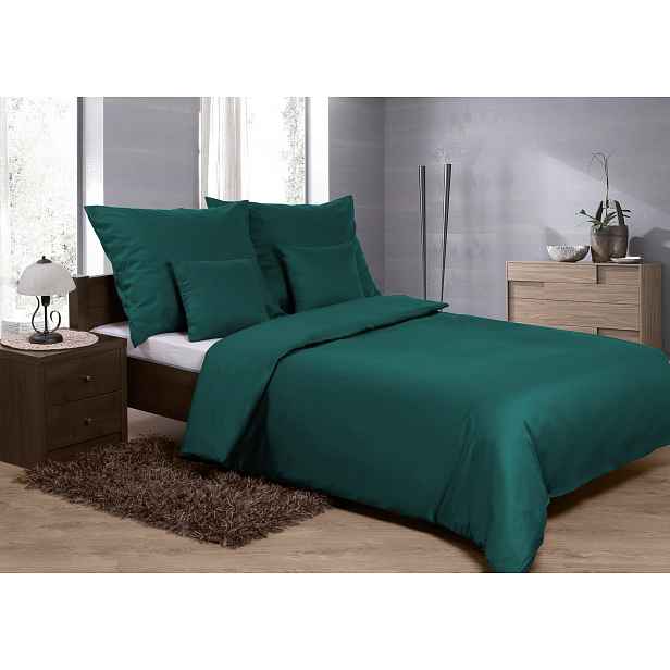 Dreamy Velvet Satin tmavě zelený