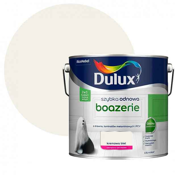 Dulux Rychlá Obnova Boazerie Krémově bílá 2,5L