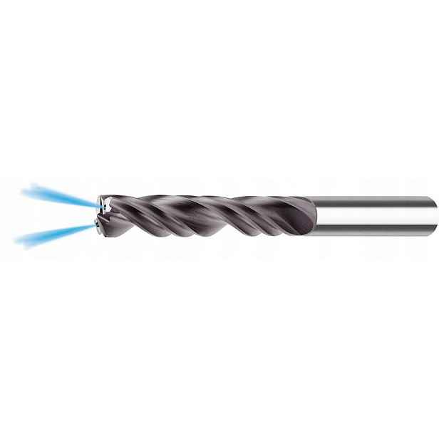 Vrtákový výstružník Vhm TiALN, stopka Ha, 5xD 12,02 mm