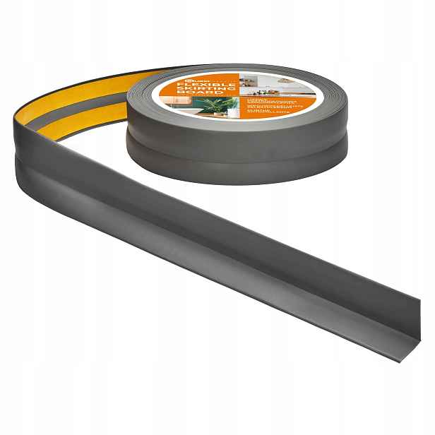 Dokončovací lišta – samolepicí grafit antracit Pvc 18
