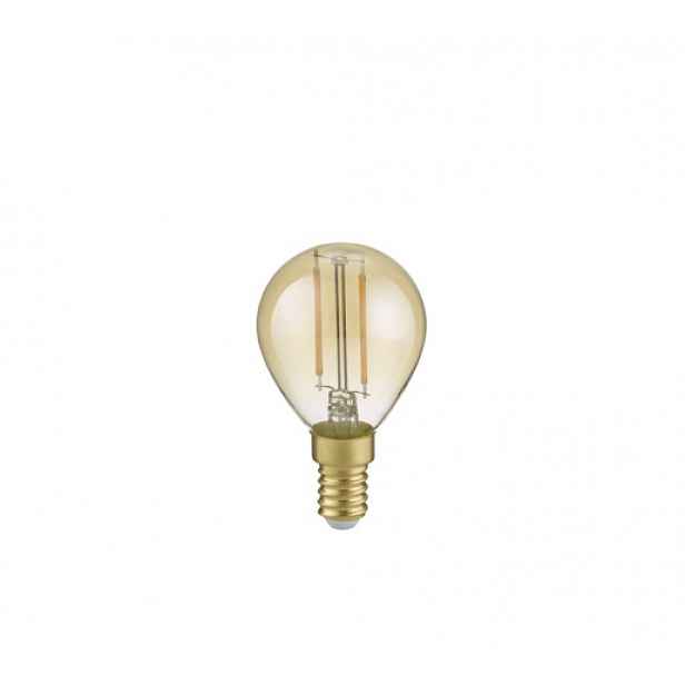LED žárovka Trio Tropfen amber 983-279