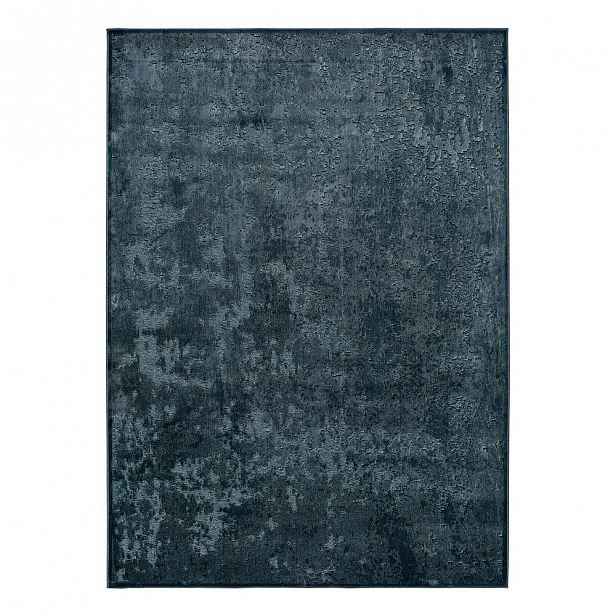 Modrý koberec z viskózy Universal Margot Azul, 160 x 230 cm