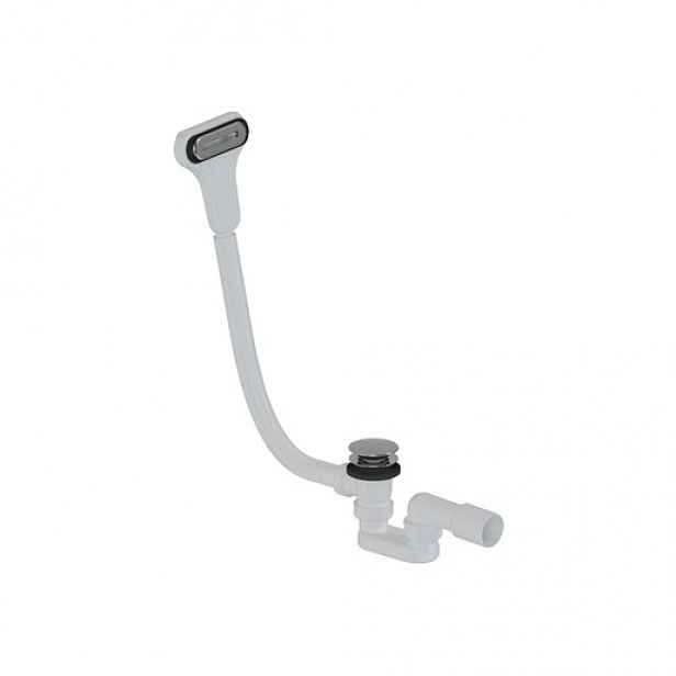 Vanový automat click/clack a štěrbinový přepad DN40/DN50 SAT chrom plast SATAVAS80CC1