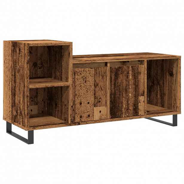 vidaXL TV skříňka old wood 100 x 35 x 55 cm kompozitní dřevo