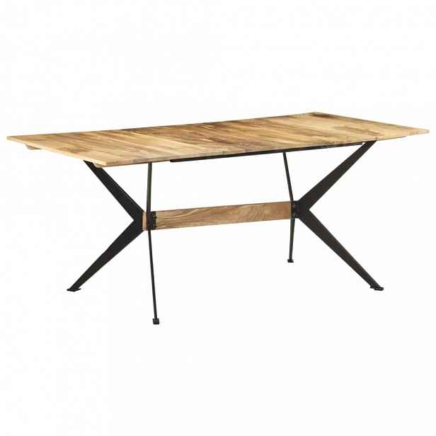 Jídelní stůl 180 x 90 x 76 cm dřevo Dekorhome Hnědá